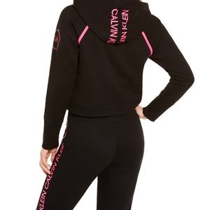 NEW CALVIN KLEIN LOGO HOODIE